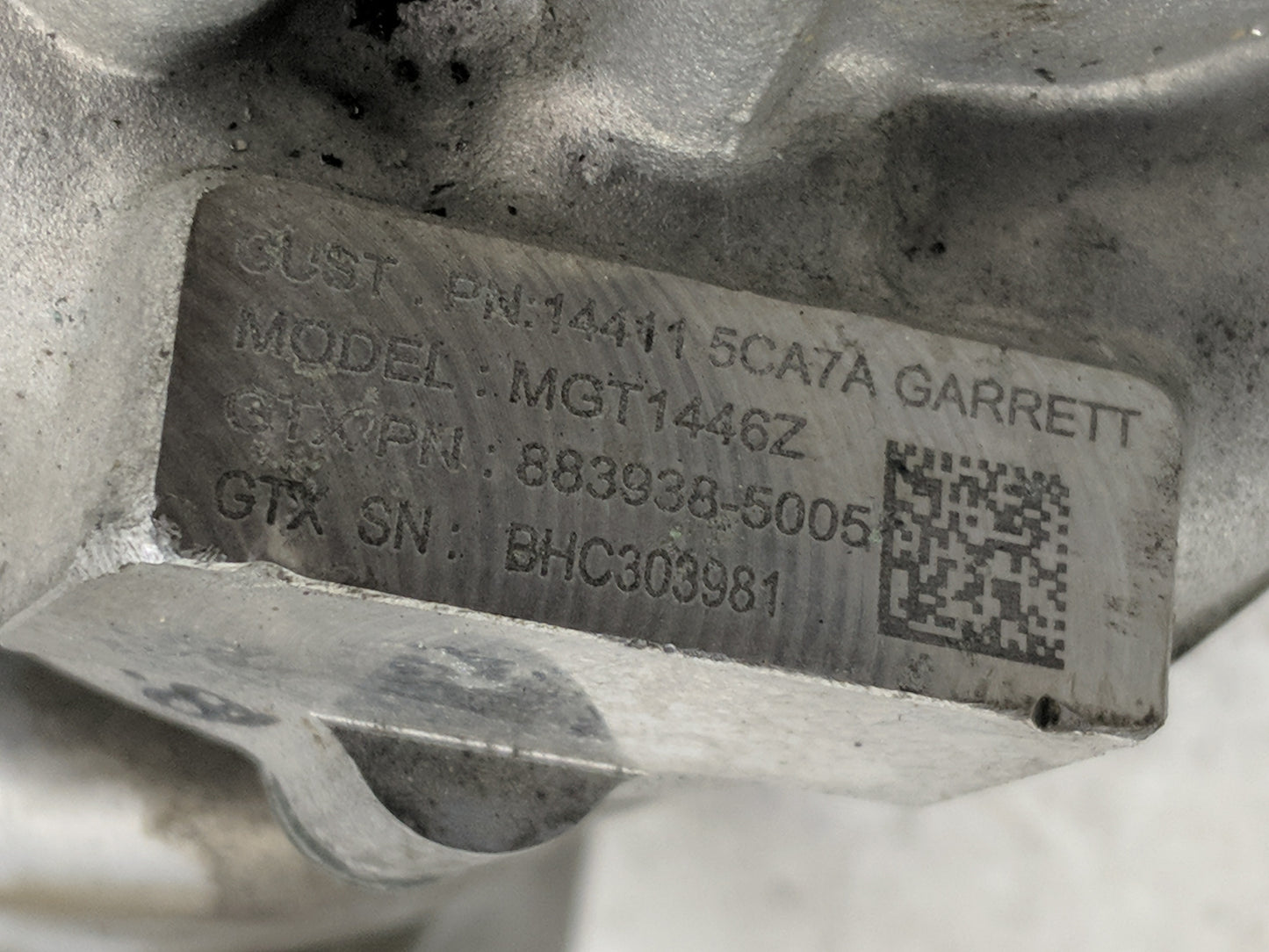 2017 Infiniti Q60 Turbocharger Turbo Charger Super Charger Supercharger - Oemusedautoparts1.com