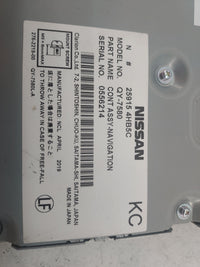 2018-2020 Infiniti Q60 Information-gps-tv Control Module 1499234 - Oemusedautoparts1.com