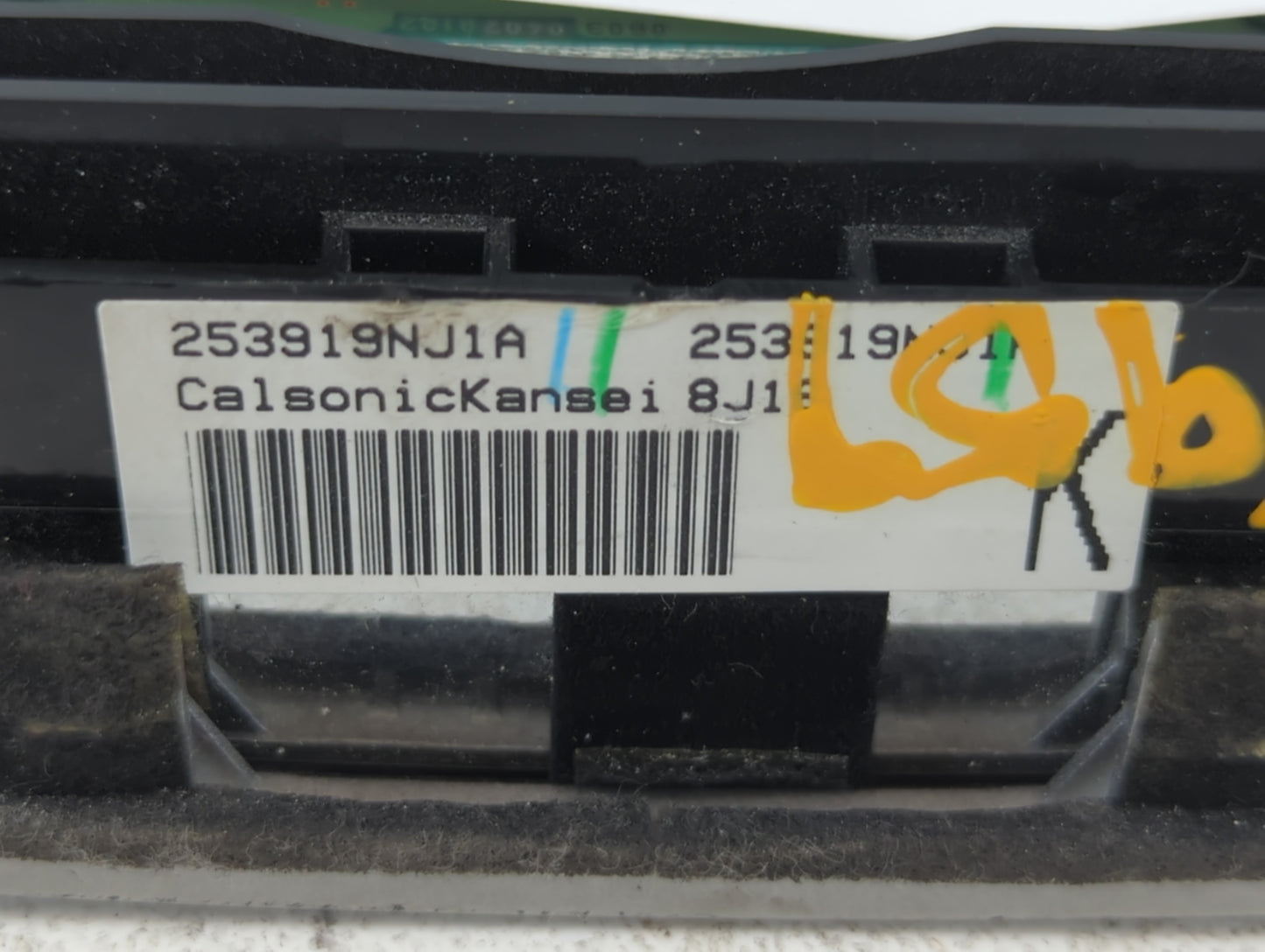 2017-2020 Infiniti Q60 Climate Control Module Temperature AC/Heater Replacement P/N:253919NJ1A Fits OEM Used Auto Parts - Oe