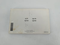 2019 Infiniti Q70 Owners Manual Book Guide P/N:N19E SG5TJU1 OEM Used Auto Parts - Oemusedautoparts1.com