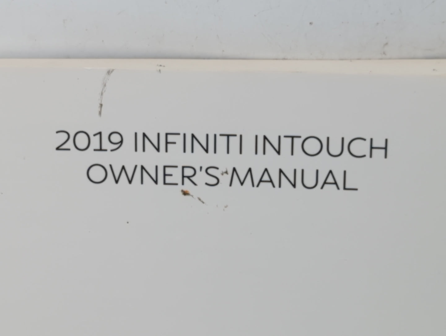 2019 Infiniti Q70 Owners Manual Book Guide P/N:N19E SG5TJU1 OEM Used Auto Parts - Oemusedautoparts1.com