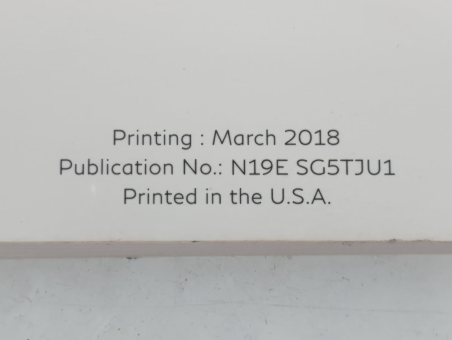 2019 Infiniti Q70 Owners Manual Book Guide P/N:N19E SG5TJU1 OEM Used Auto Parts - Oemusedautoparts1.com