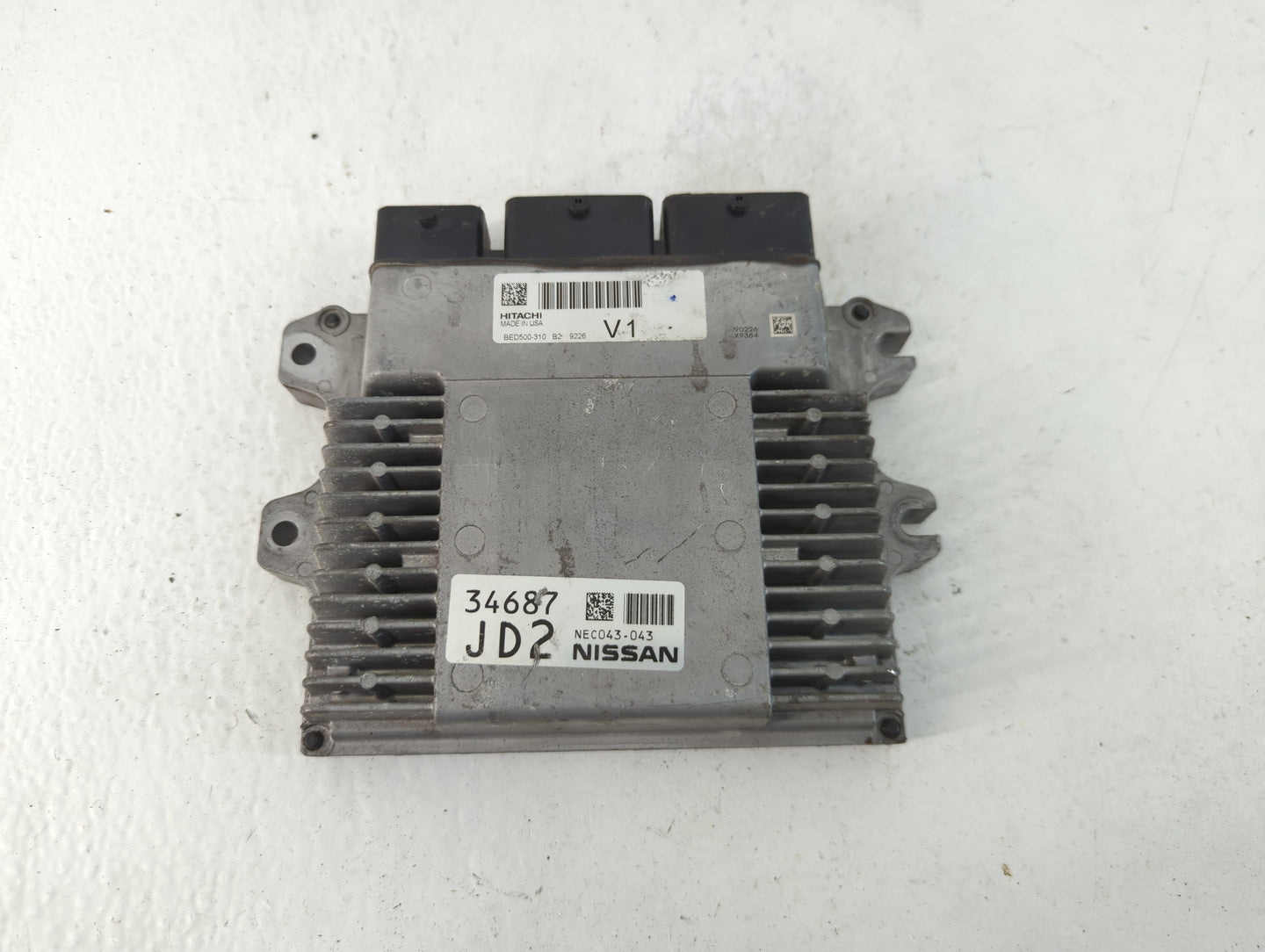 2019-2020 Infiniti Qx50 PCM Engine Control Computer ECU ECM PCU OEM P/N:NEC043-043 Fits Fits 2019 2020 OEM Used Auto Parts -