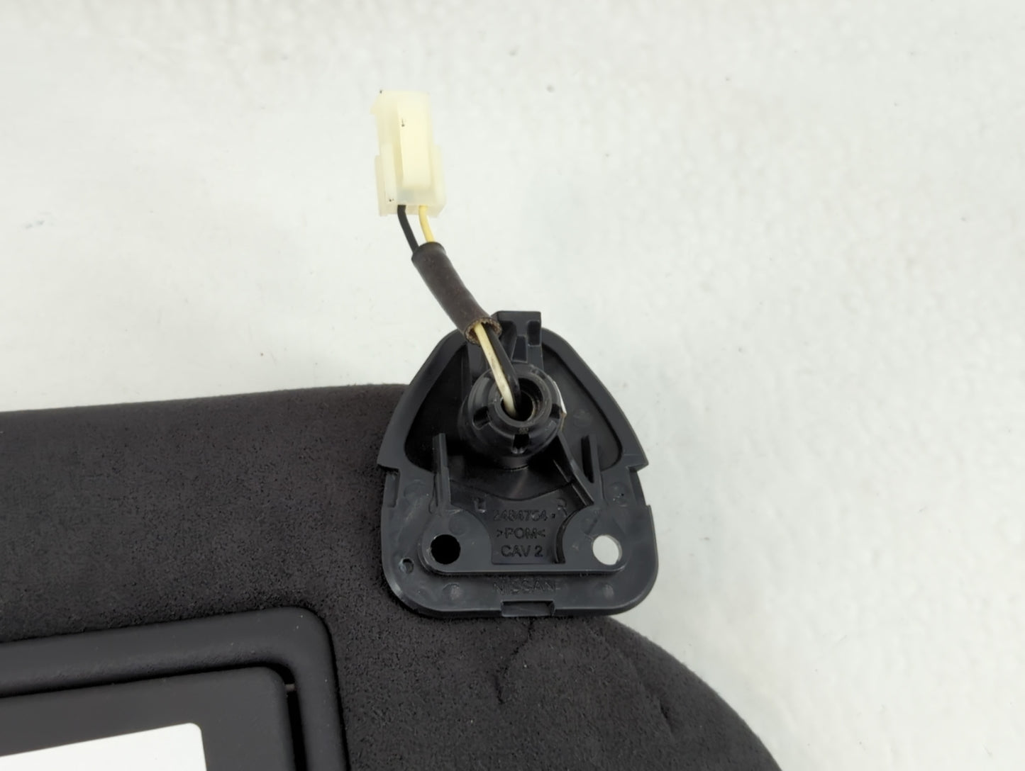 2019-2020 Infiniti Qx50 Sun Visor Shade Replacement Passenger Right Mirror Fits Fits 2019 2020 OEM Used Auto Parts - Oemused