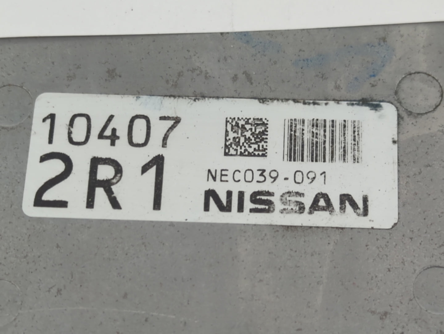 2019-2020 Infiniti Qx50 PCM Engine Control Computer ECU ECM PCU OEM P/N:NEC039-091 Fits Fits 2019 2020 OEM Used Auto Parts -