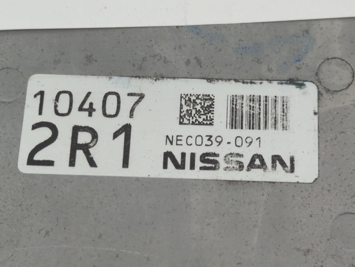 2019-2020 Infiniti Qx50 PCM Engine Control Computer ECU ECM PCU OEM P/N:NEC039-091 Fits Fits 2019 2020 OEM Used Auto Parts -