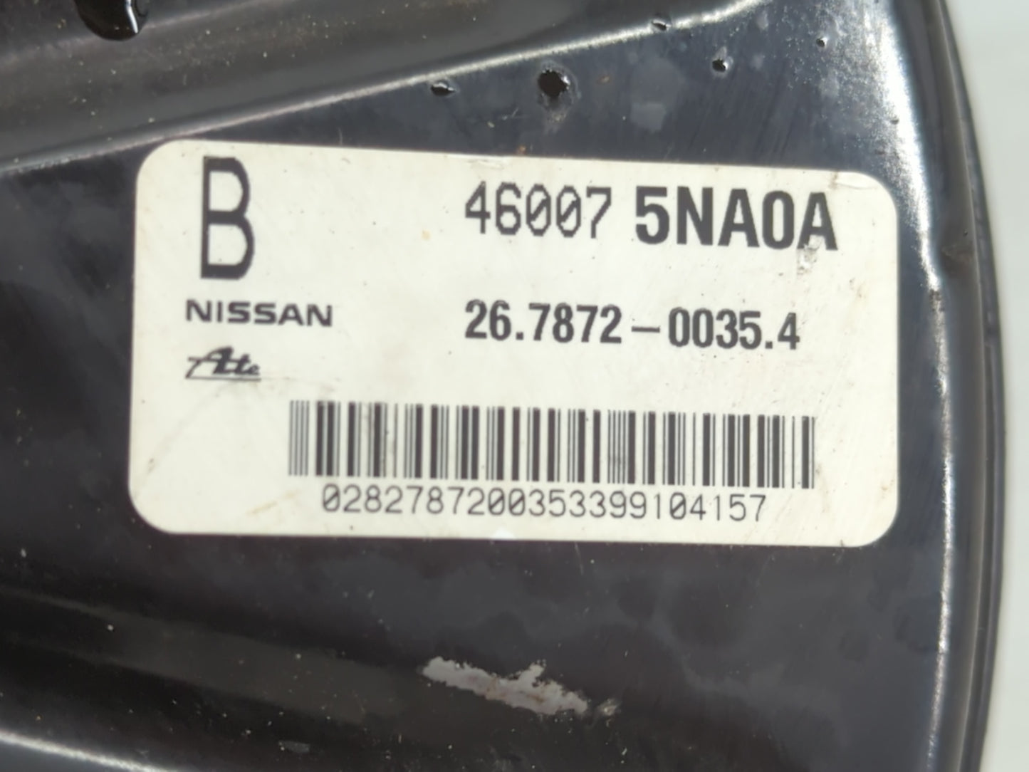 2019-2020 Infiniti Qx50 Power Brake Booster Oem 1206998 - Oemusedautoparts1.com