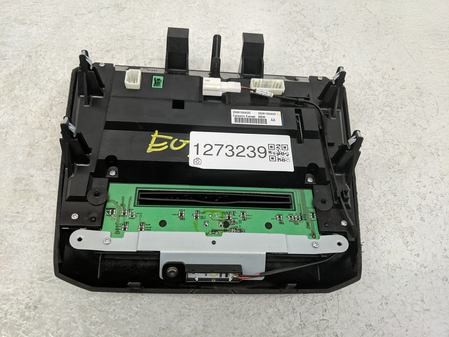 2019 Infiniti Qx50 Climate Control Module Temperature AC/Heater Replacement P/N:253915NA2D Fits OEM Used Auto Parts - Oemuse