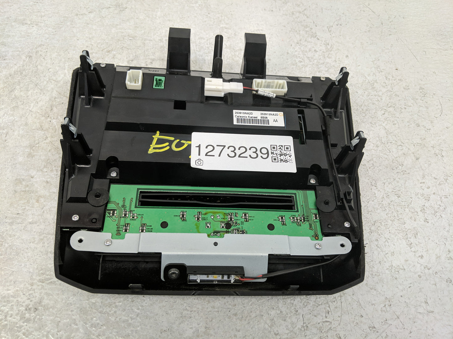 2019 Infiniti Qx50 Climate Control Module Temperature AC/Heater Replacement P/N:253915NA2D Fits OEM Used Auto Parts - Oemuse