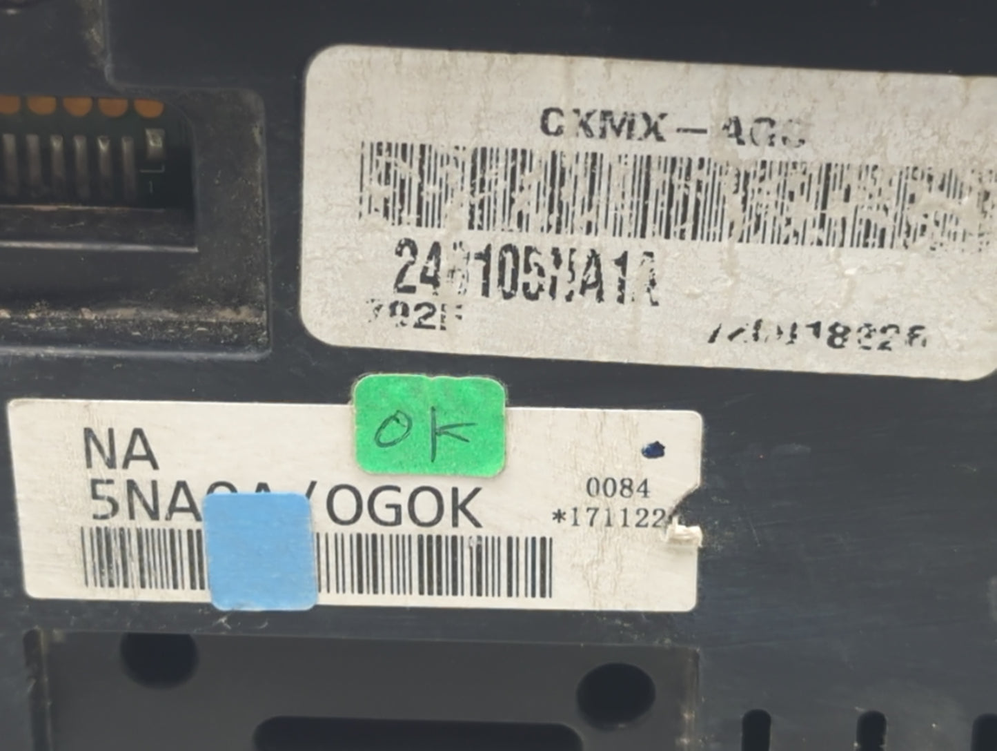 2019 Infiniti Qx50 Instrument Cluster Speedometer Gauges P/N:248105NA1A Fits OEM Used Auto Parts - Oemusedautoparts1.com