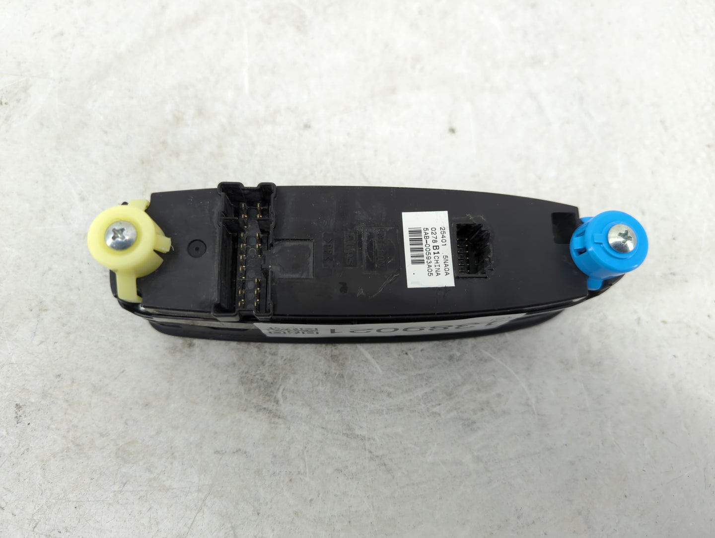 2019-2020 Infiniti Qx50 Master Power Window Switch Replacement Driver Side Left P/N:25401 5NA0A Fits Fits 2019 2020 OEM Used