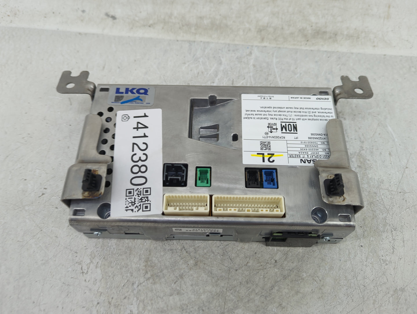 2019-2020 Infiniti Qx50 Information Display Screen - Oemusedautoparts1.com