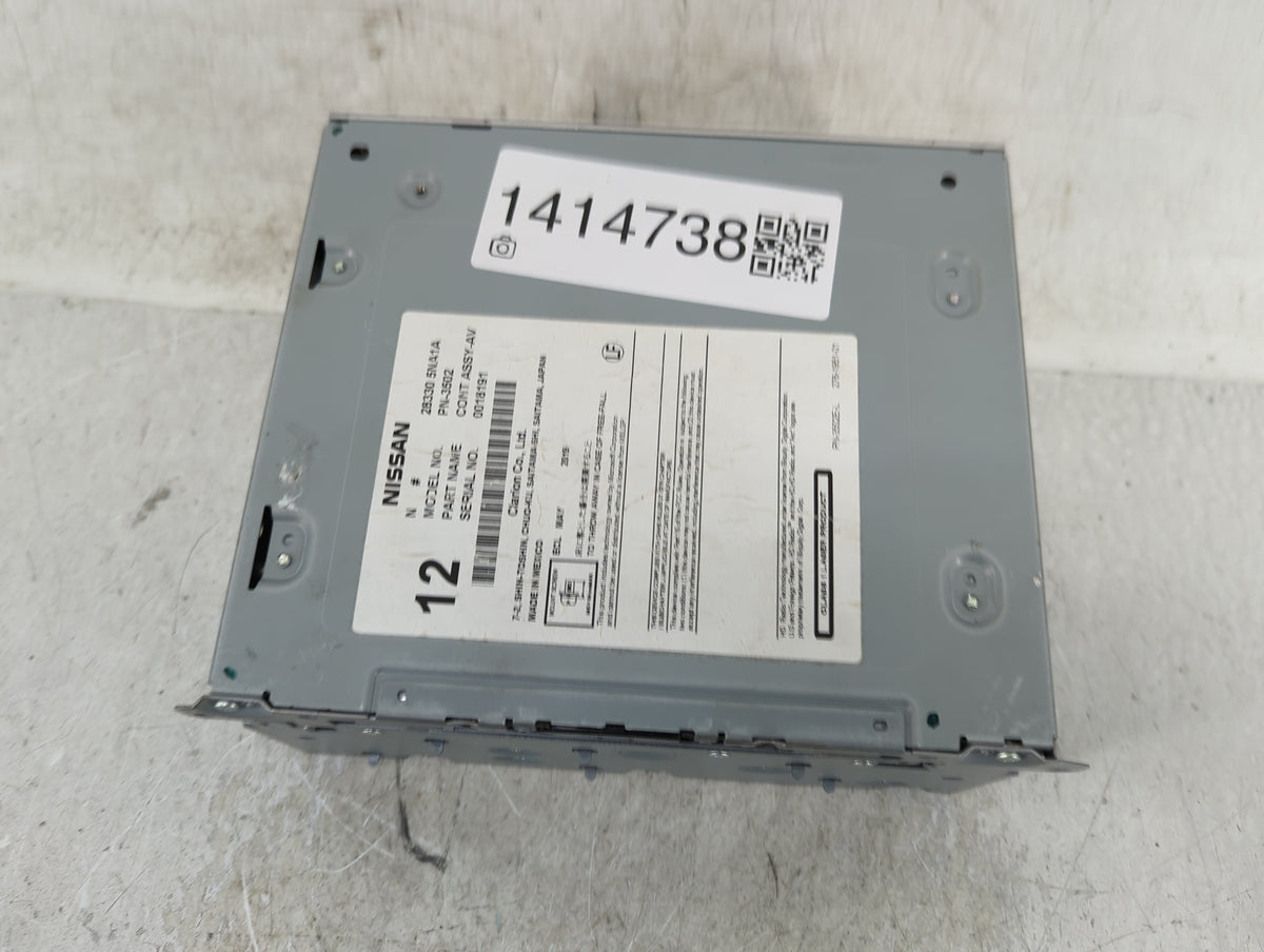 2019-2020 Infiniti Qx50 Radio AM FM Cd Player Receiver Replacement Fits 2019 2020 OEM Used Auto Parts - Oemusedautoparts1.co