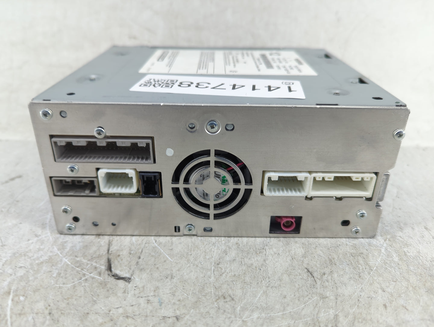 2019-2020 Infiniti Qx50 Radio AM FM Cd Player Receiver Replacement Fits Fits 2019 2020 OEM Used Auto Parts - Oemusedautopart