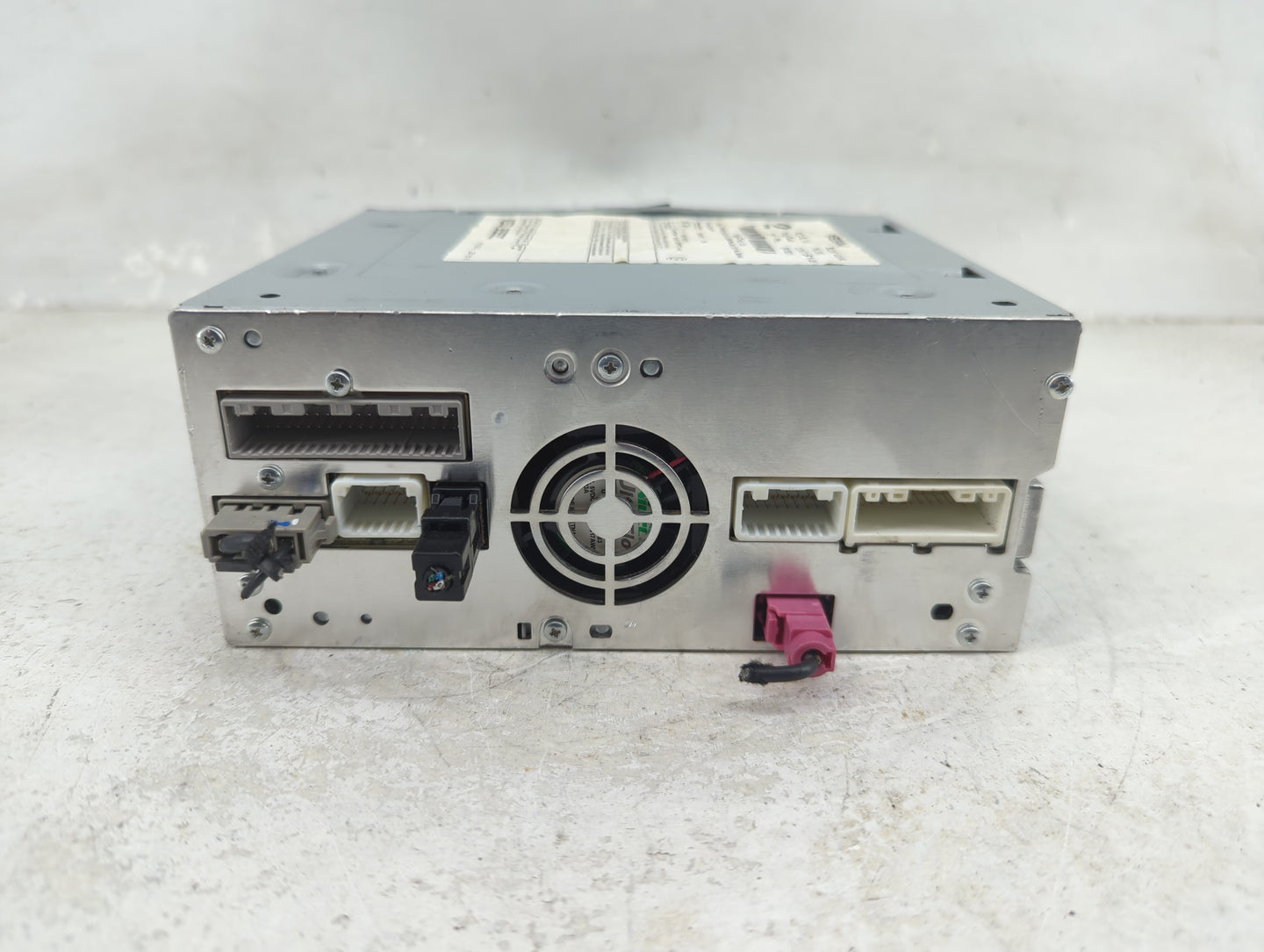 2019-2020 Infiniti Qx50 Radio AM FM Cd Player Receiver Replacement P/N:28330 5NA1A PN-3502 Fits Fits 2019 2020 OEM Used Auto