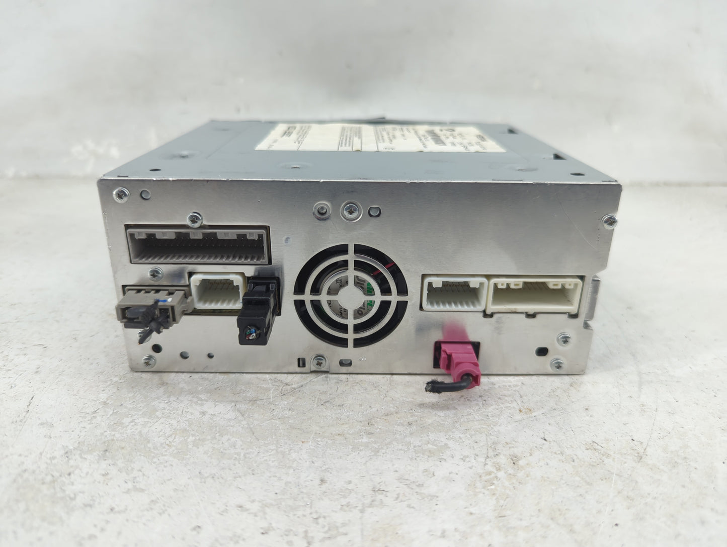 2019-2020 Infiniti Qx50 Radio AM FM Cd Player Receiver Replacement P/N:28330 5NA1A PN-3502 Fits Fits 2019 2020 OEM Used Auto