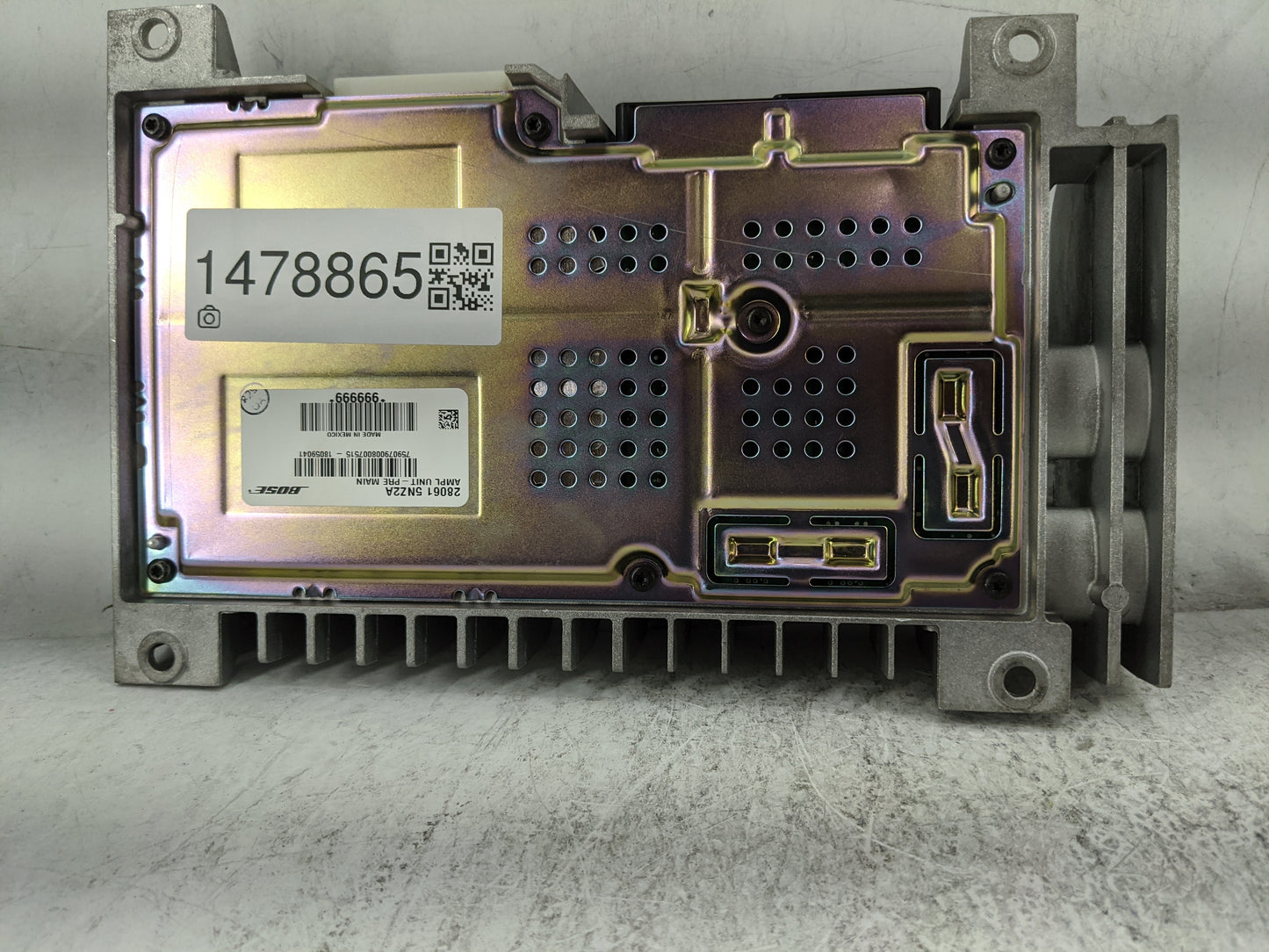 2019-2020 Infiniti Qx50 Radio Speaker Amplifier 28061 5nz2a - Oemusedautoparts1.com