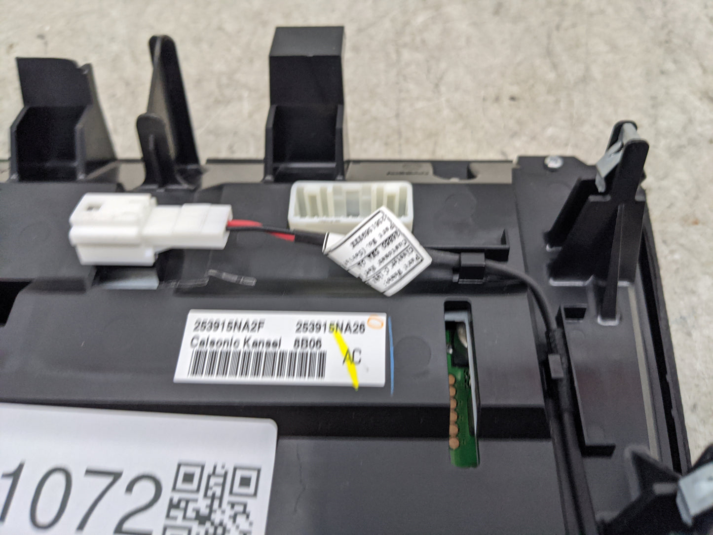 2019-2020 Infiniti Qx50 Climate Control Module Temperature AC/Heater Replacement P/N:253915NA2F 253915NA26 Fits Fits 2019 20