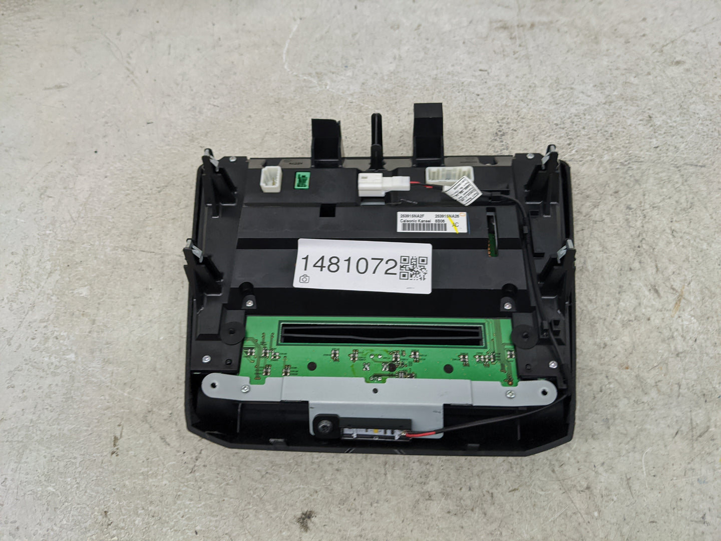 2019-2020 Infiniti Qx50 Climate Control Module Temperature AC/Heater Replacement P/N:253915NA2F 253915NA26 Fits Fits 2019 20