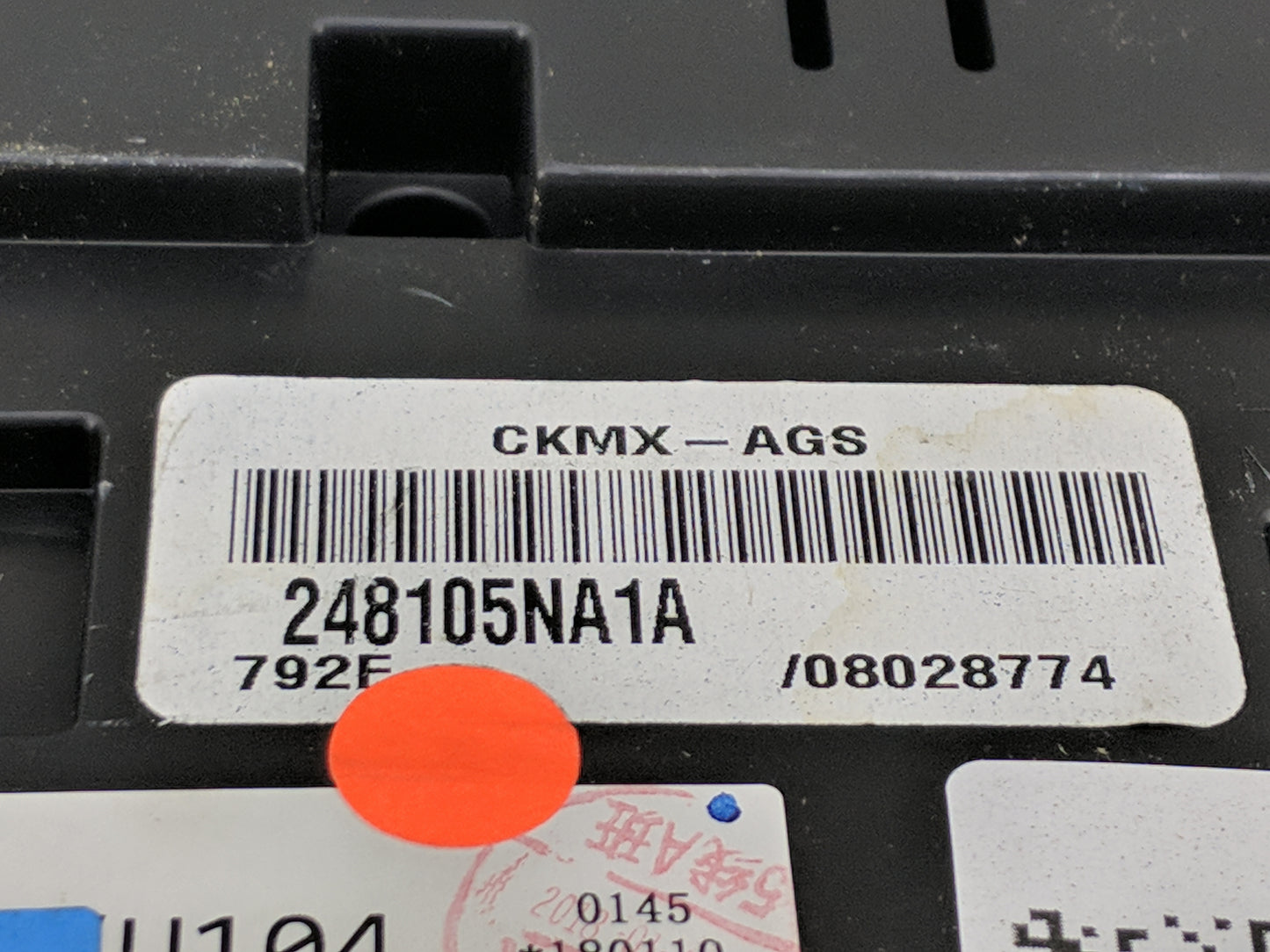 2019 Infiniti Qx50 Instrument Cluster Speedometer Gauges P/N:248105NA1A Miles: Fits OEM Used Auto Parts - Oemusedautoparts1.