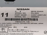 2019-2020 Infiniti Qx50 Radio AM FM Cd Player Receiver Replacement P/N:28330 5NA0A PN-3553 Fits Fits 2019 2020 OEM Used Auto