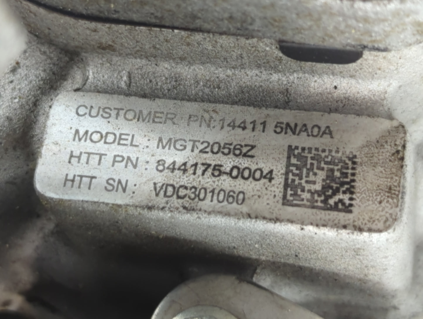 2019 Infiniti Qx50 Turbocharger Turbo Charger Super Charger Supercharger - Oemusedautoparts1.com