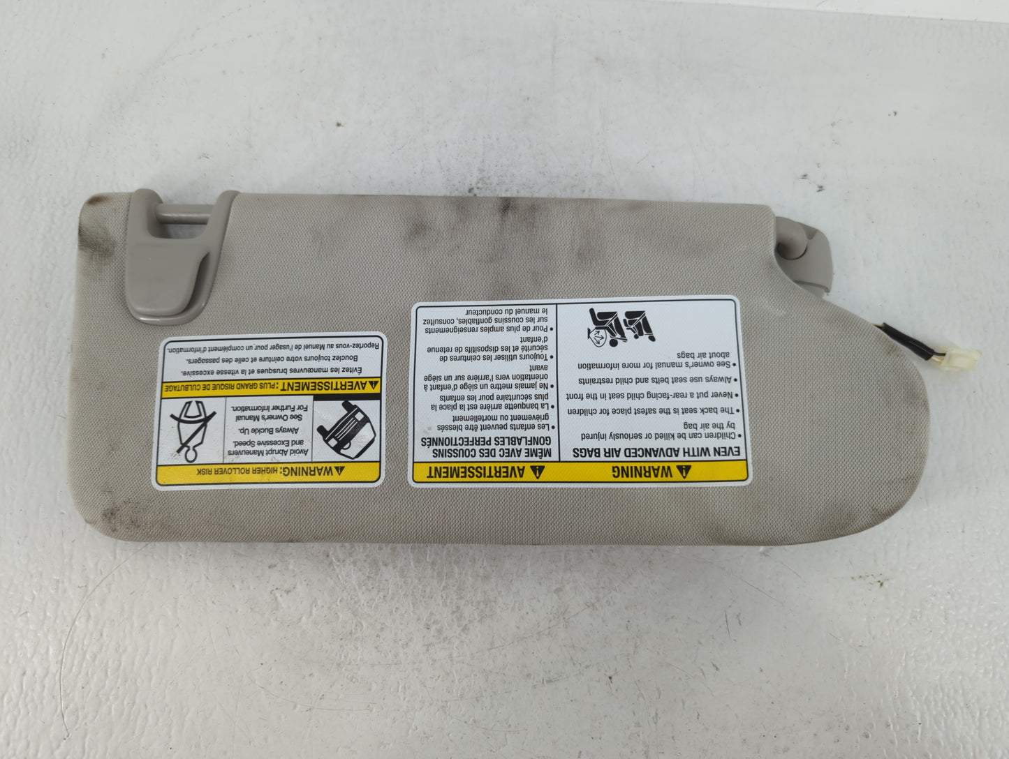 2019-2020 Infiniti Qx50 Sun Visor Shade Replacement Driver Left Mirror Fits Fits 2019 2020 OEM Used Auto Parts - Oemusedauto