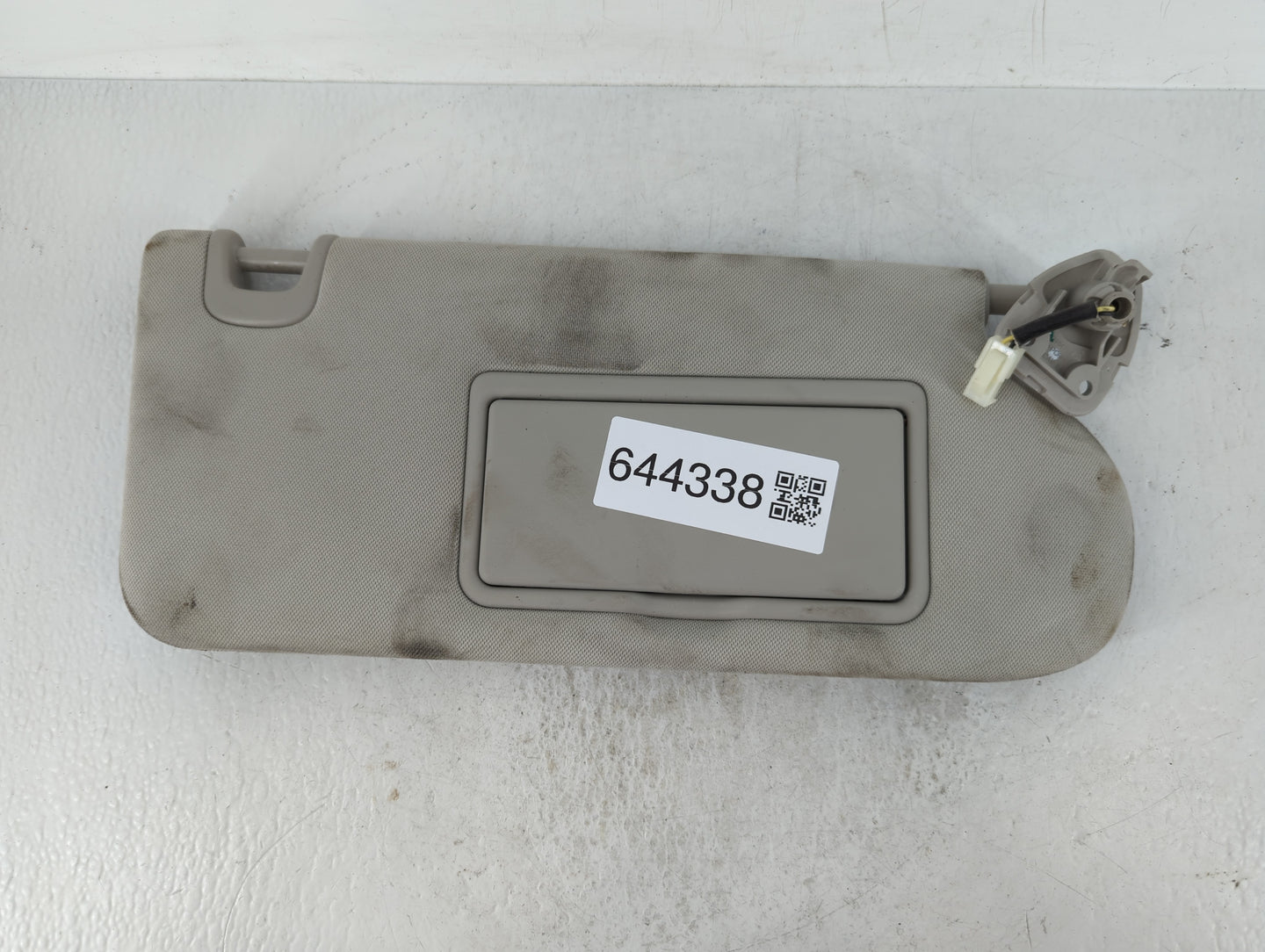 2019-2020 Infiniti Qx50 Sun Visor Shade Replacement Passenger Right Mirror Fits Fits 2019 2020 OEM Used Auto Parts - Oemused