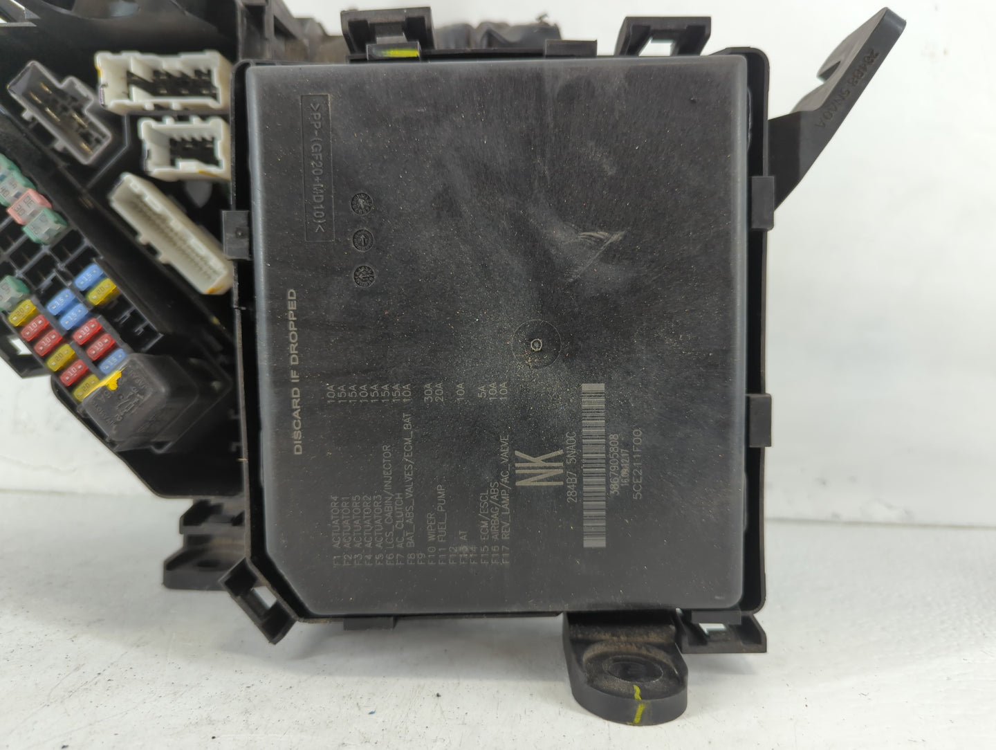 2019-2020 Infiniti Qx50 Fusebox Fuse Box Panel Relay Module P/N:3867905808 284B7 5NA0C Fits Fits 2019 2020 OEM Used Auto Par