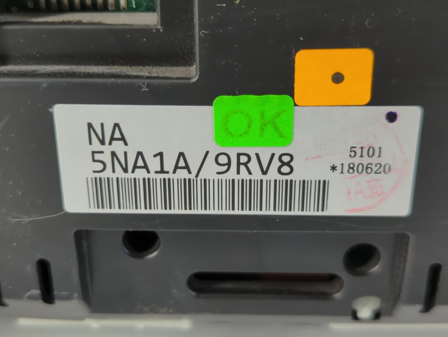 2019 Infiniti Qx50 Instrument Cluster Speedometer Gauges P/N:5NA1A/9RV8 Fits OEM Used Auto Parts - Oemusedautoparts1.com