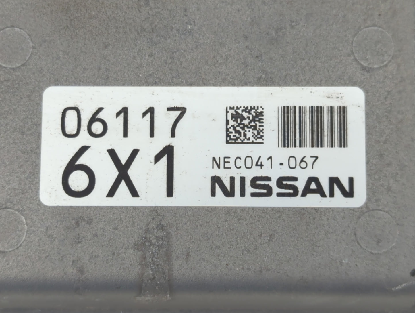 2019-2020 Infiniti Qx50 PCM Engine Control Computer ECU ECM PCU OEM P/N:NEC041-067 Fits Fits 2019 2020 OEM Used Auto Parts -