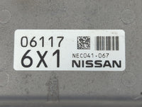 2019-2020 Infiniti Qx50 PCM Engine Control Computer ECU ECM PCU OEM P/N:NEC041-067 Fits Fits 2019 2020 OEM Used Auto Parts -