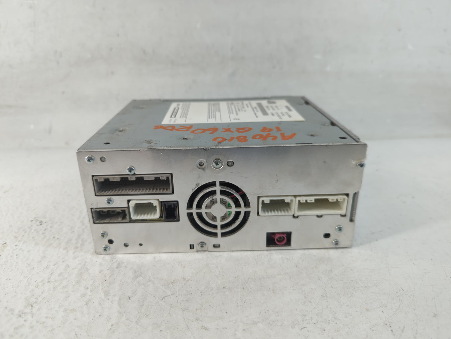 2017-2020 Infiniti Qx60 Radio AM FM Cd Player Receiver Replacement P/N:28330 9PB0A Fits Fits 2017 2018 2019 2020 OEM Used Au