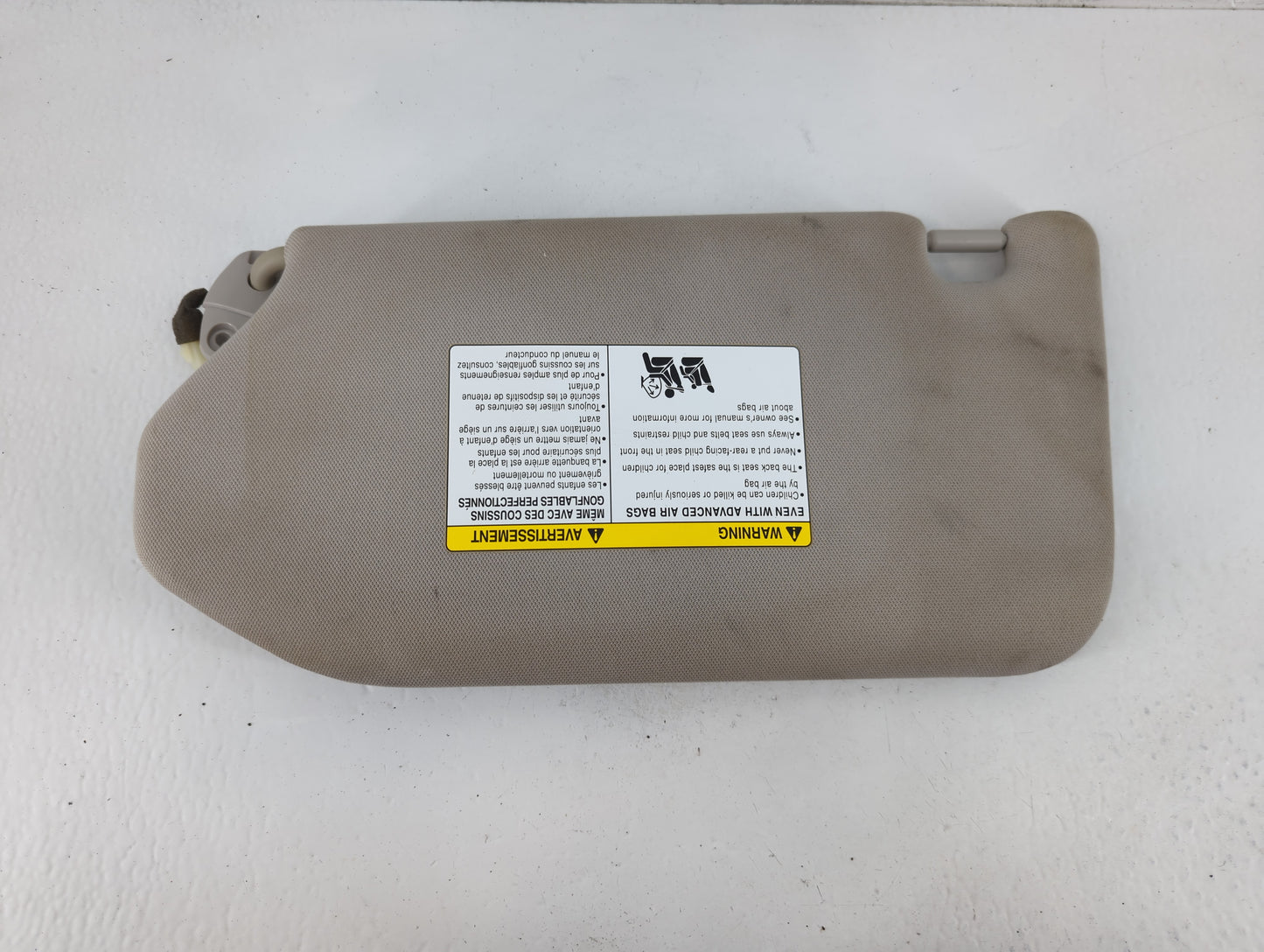 2019-2020 Infiniti Qx60 Sun Visor Shade Replacement Passenger Right Mirror Fits Fits 2019 2020 OEM Used Auto Parts - Oemused