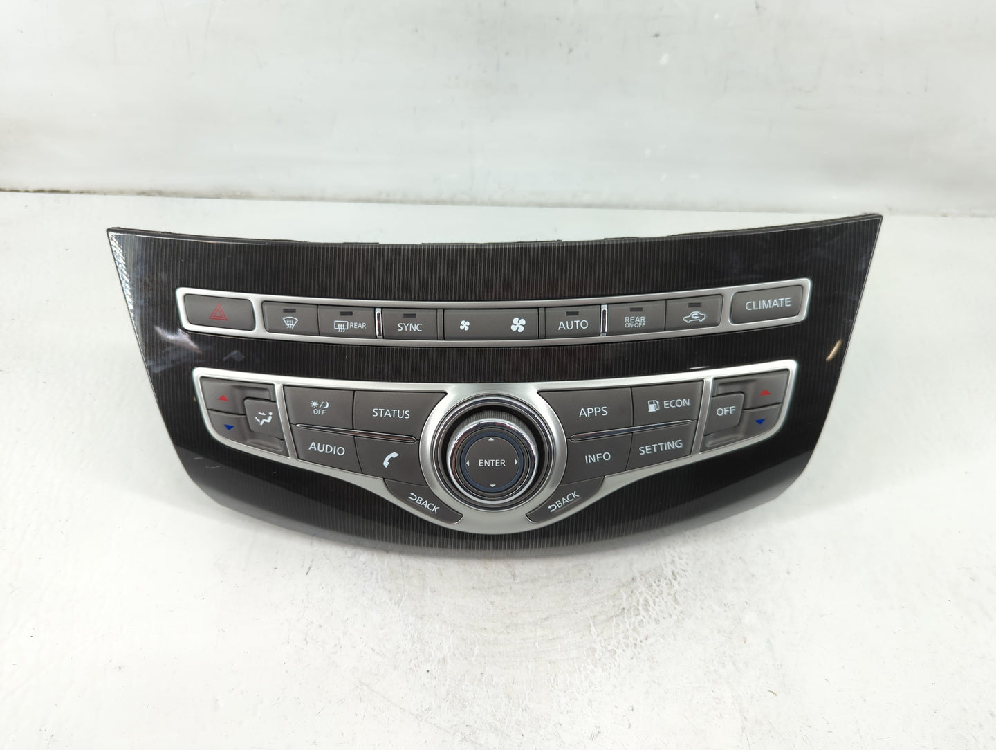 2017-2020 Infiniti Qx60 Radio AM FM Cd Player Receiver Replacement P/N:283959NR0A Fits Fits 2017 2018 2019 2020 OEM Used Aut