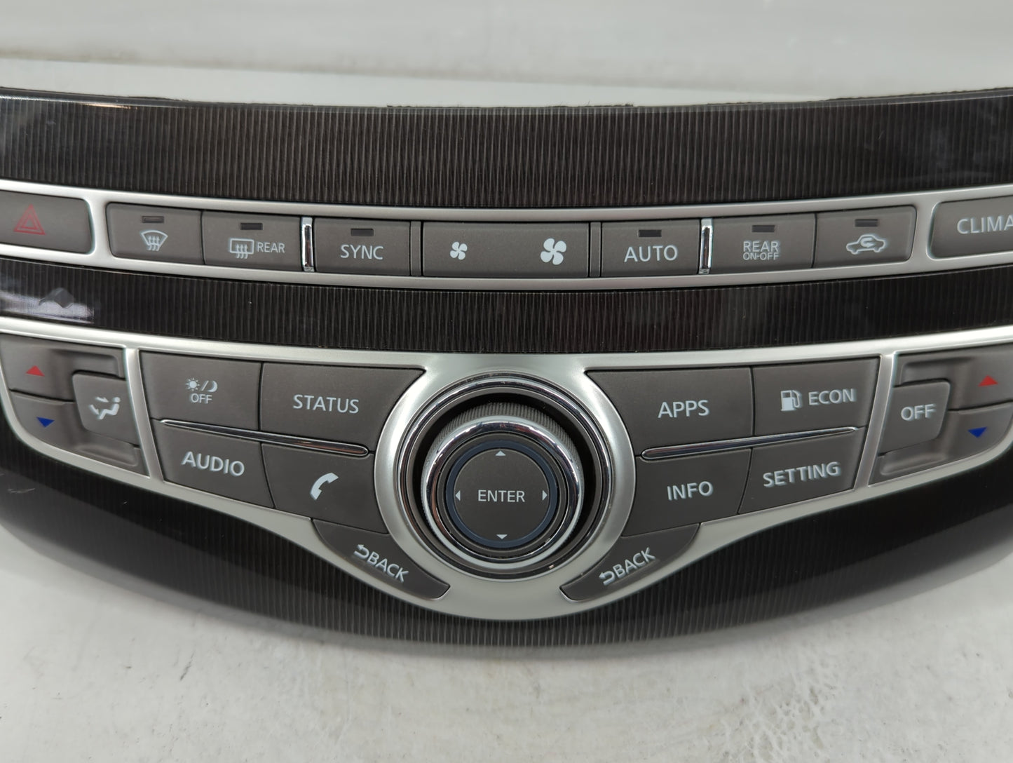 2017-2020 Infiniti Qx60 Radio AM FM Cd Player Receiver Replacement P/N:283959NR0A Fits Fits 2017 2018 2019 2020 OEM Used Aut