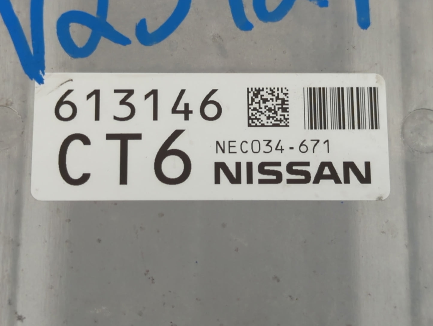 2018-2020 Infiniti Qx60 PCM Engine Control Computer ECU ECM PCU OEM P/N:NEC034-671 Fits Fits 2018 2019 2020 OEM Used Auto Pa