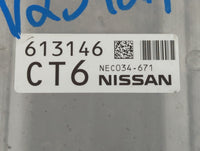 2018-2020 Infiniti Qx60 PCM Engine Control Computer ECU ECM PCU OEM P/N:NEC034-671 Fits Fits 2018 2019 2020 OEM Used Auto Pa