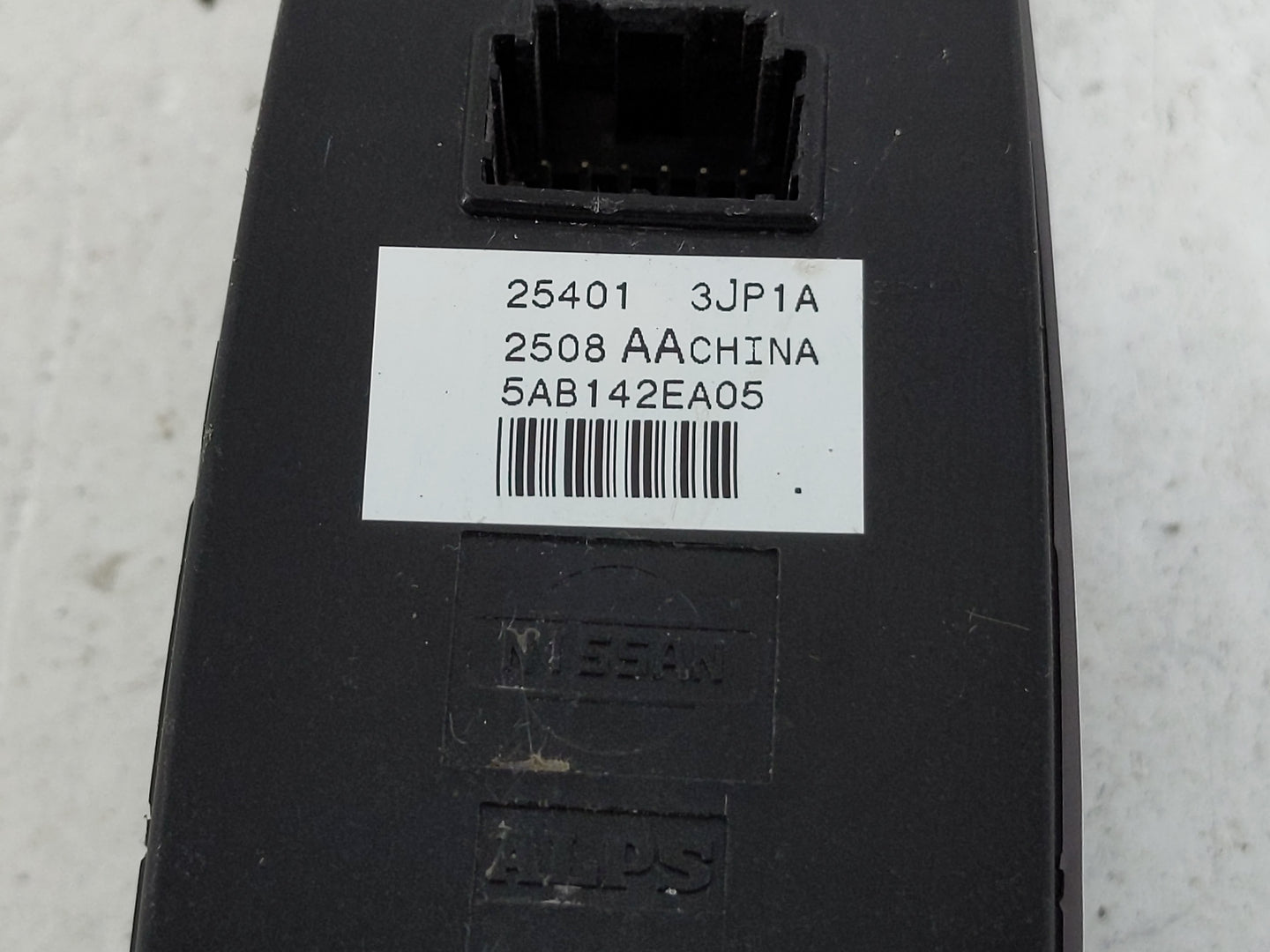 2014-2020 Infiniti Qx60 Master Power Window Switch Replacement Driver Side Left P/N:5AB142EA05 25401 3JP1A Fits OEM Used Aut
