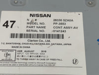 2017-2020 Infiniti Qx60 Radio AM FM Cd Player Receiver Replacement P/N:28330 5ZA0A Fits Fits 2017 2018 2019 2020 OEM Used Au