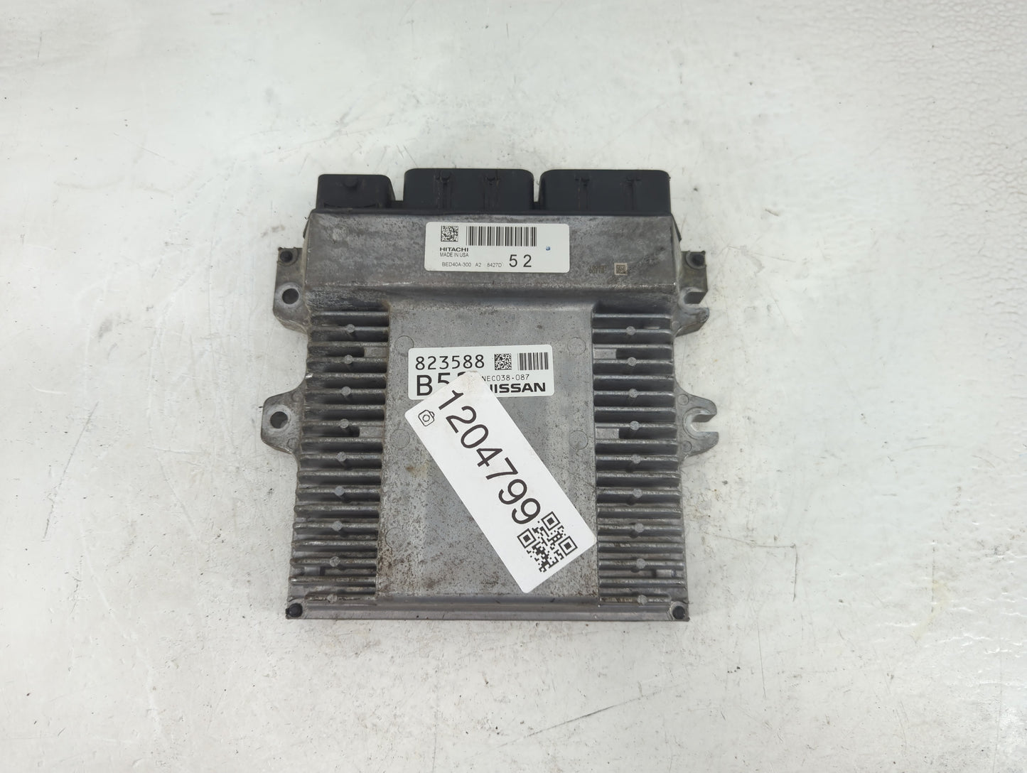 2018-2020 Infiniti Qx60 PCM Engine Control Computer ECU ECM PCU OEM P/N:NEC034-669 Fits Fits 2018 2019 2020 OEM Used Auto Pa