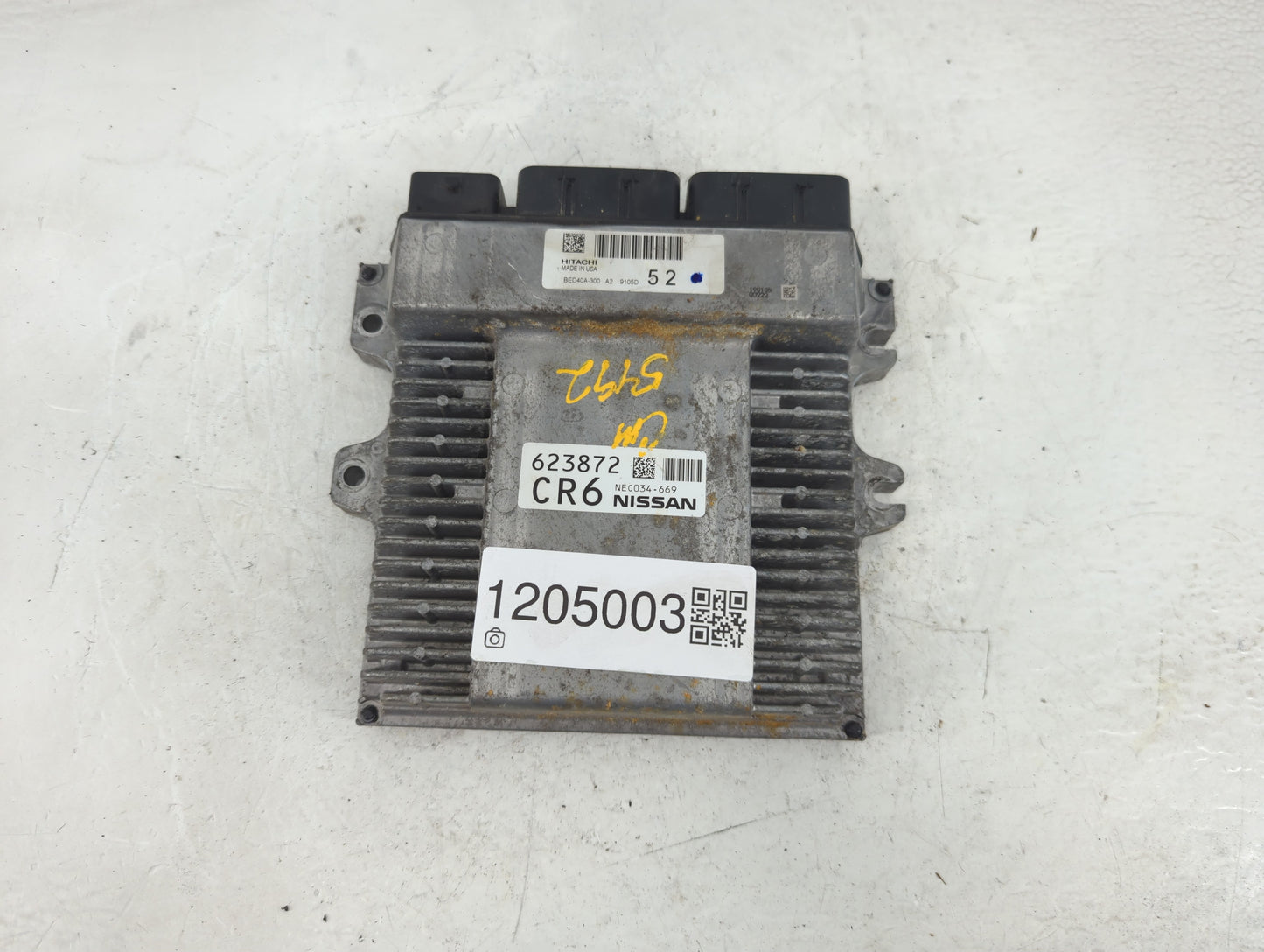 2018-2020 Infiniti Qx60 PCM Engine Control Computer ECU ECM PCU OEM P/N:NEC034-669 Fits Fits 2018 2019 2020 OEM Used Auto Pa