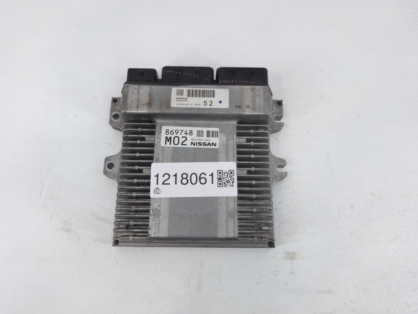 2018-2020 Infiniti Qx60 PCM Engine Control Computer ECU ECM PCU OEM P/N:NEC039-042 Fits Fits 2018 2019 2020 OEM Used Auto Pa