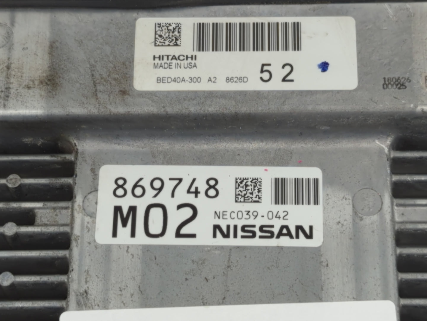 2018-2020 Infiniti Qx60 PCM Engine Control Computer ECU ECM PCU OEM P/N:NEC039-042 Fits Fits 2018 2019 2020 OEM Used Auto Pa
