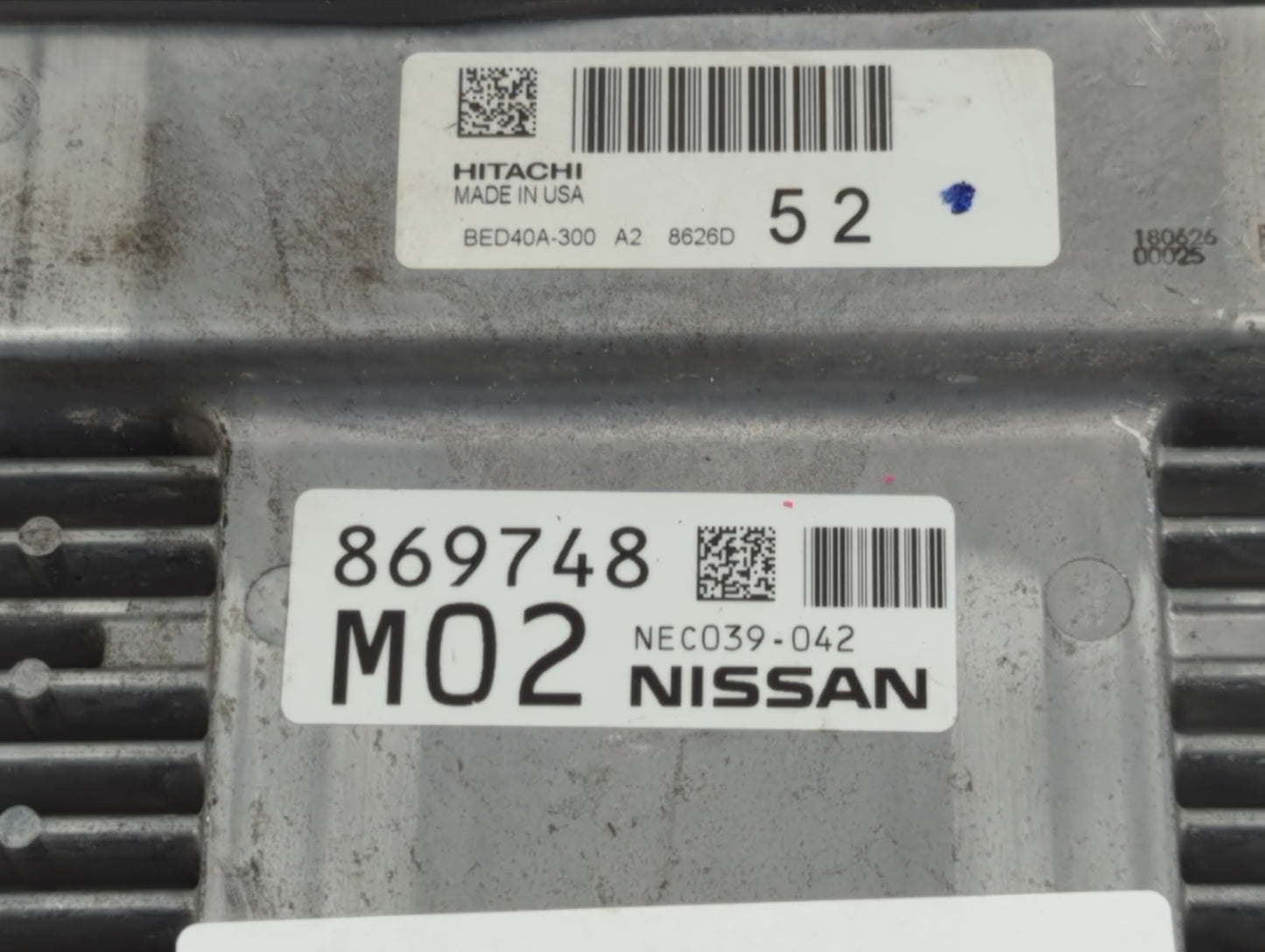2018-2020 Infiniti Qx60 PCM Engine Control Computer ECU ECM PCU OEM P/N:NEC039-042 Fits Fits 2018 2019 2020 OEM Used Auto Pa
