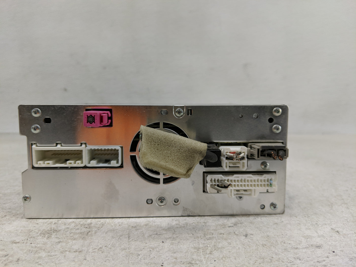 2017-2020 Infiniti Qx60 Radio AM FM Cd Player Receiver Replacement P/N:28330 5ZA0A Fits Fits 2017 2018 2019 2020 OEM Used Au