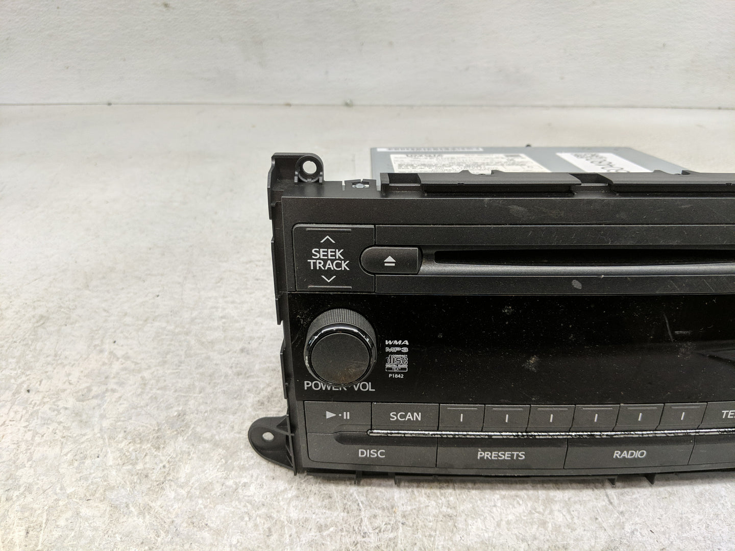 2017-2020 Infiniti Qx60 Radio AM FM Cd Player Receiver Replacement Fits Fits 2017 2018 2019 2020 OEM Used Auto Parts - Oemus