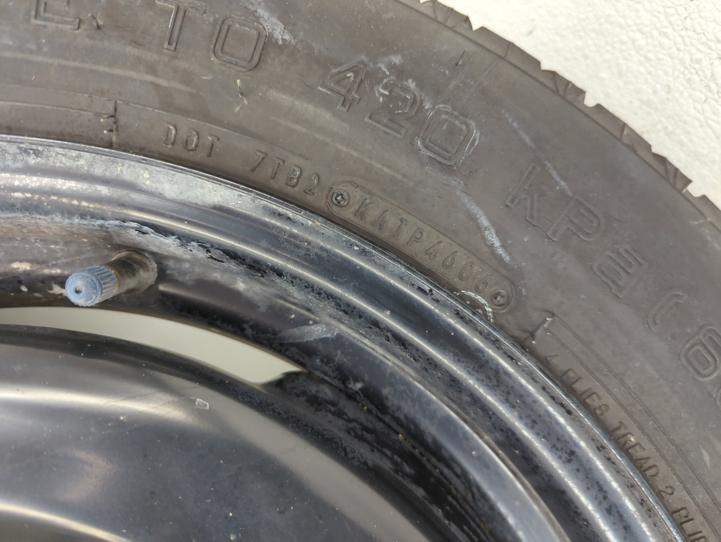 2016-2020 Infiniti Qx60 Spare Donut Tire Wheel Rim Oem - Oemusedautoparts1.com