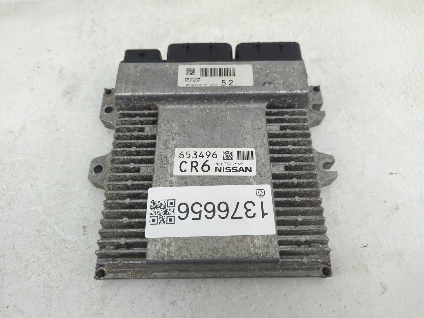 2018-2020 Infiniti Qx60 PCM Engine Control Computer ECU ECM PCU OEM P/N:NEC034-669 Fits Fits 2018 2019 2020 OEM Used Auto Pa