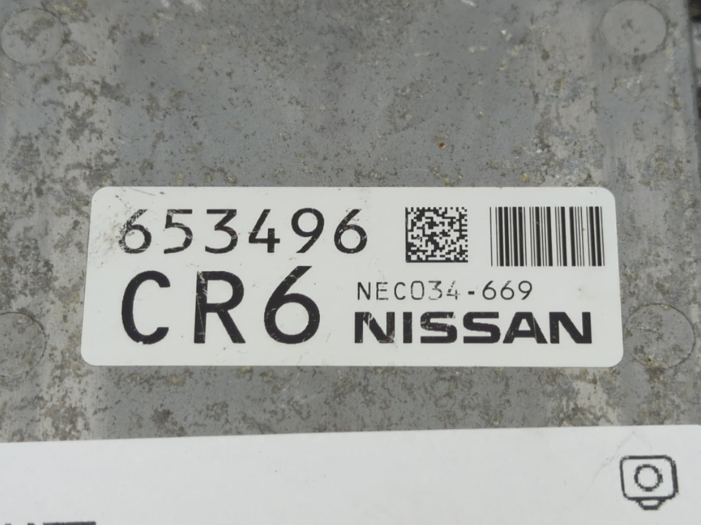2018-2020 Infiniti Qx60 PCM Engine Control Computer ECU ECM PCU OEM P/N:NEC034-669 Fits Fits 2018 2019 2020 OEM Used Auto Pa